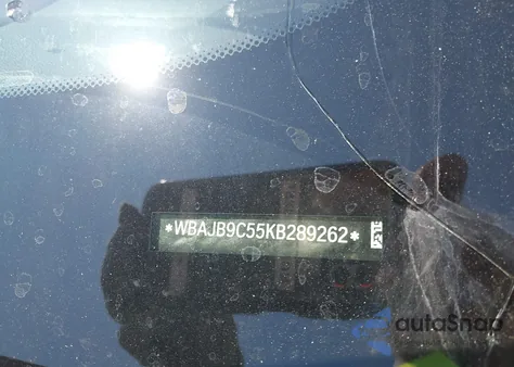 2019 BMW M550Xi from USA, damaged, VIN WBAJB9C55KB289262
